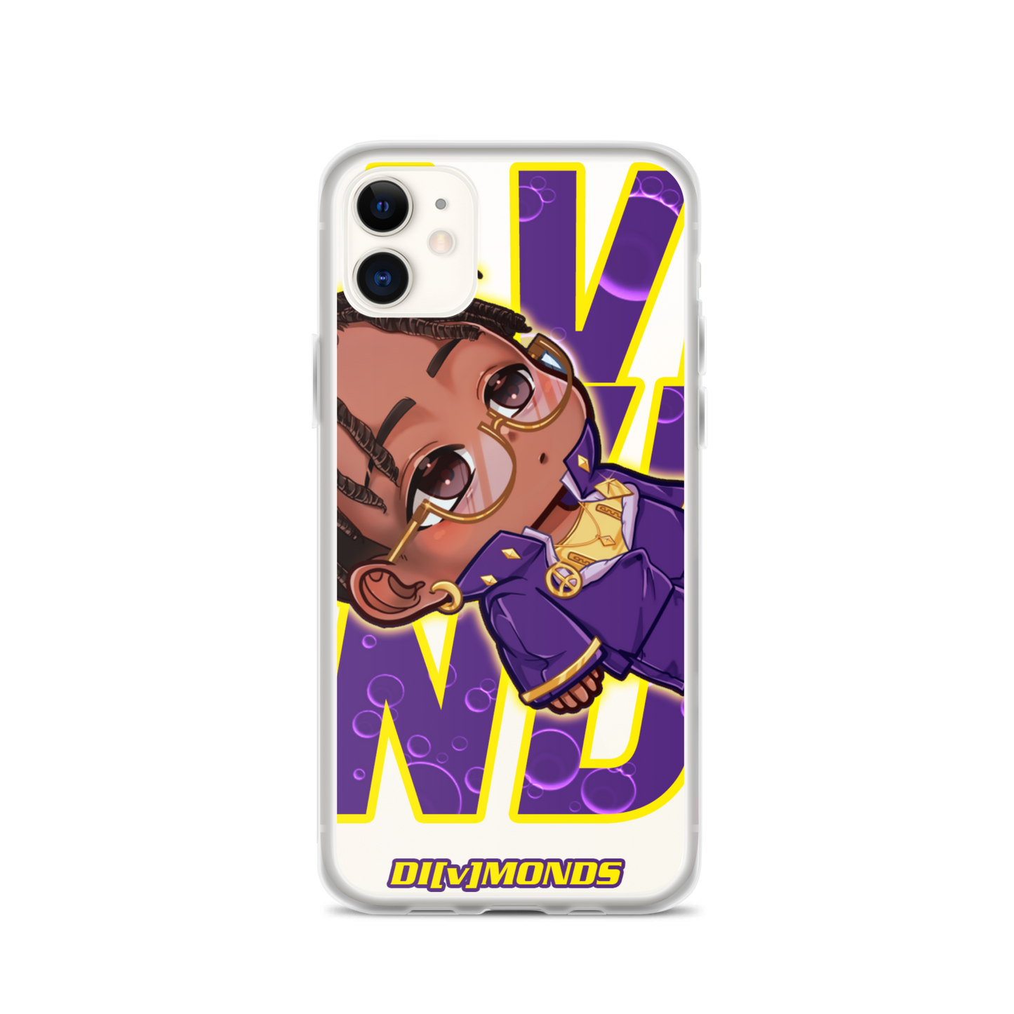 SHINING DIVMOND - Clear Case for iPhone®