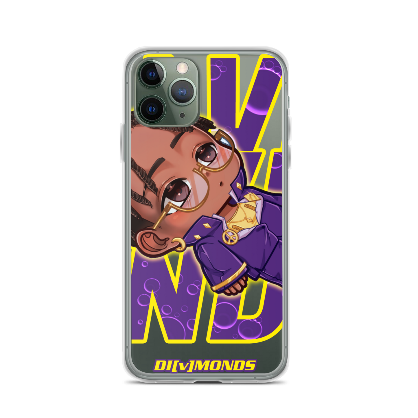 SHINING DIVMOND - Clear Case for iPhone®