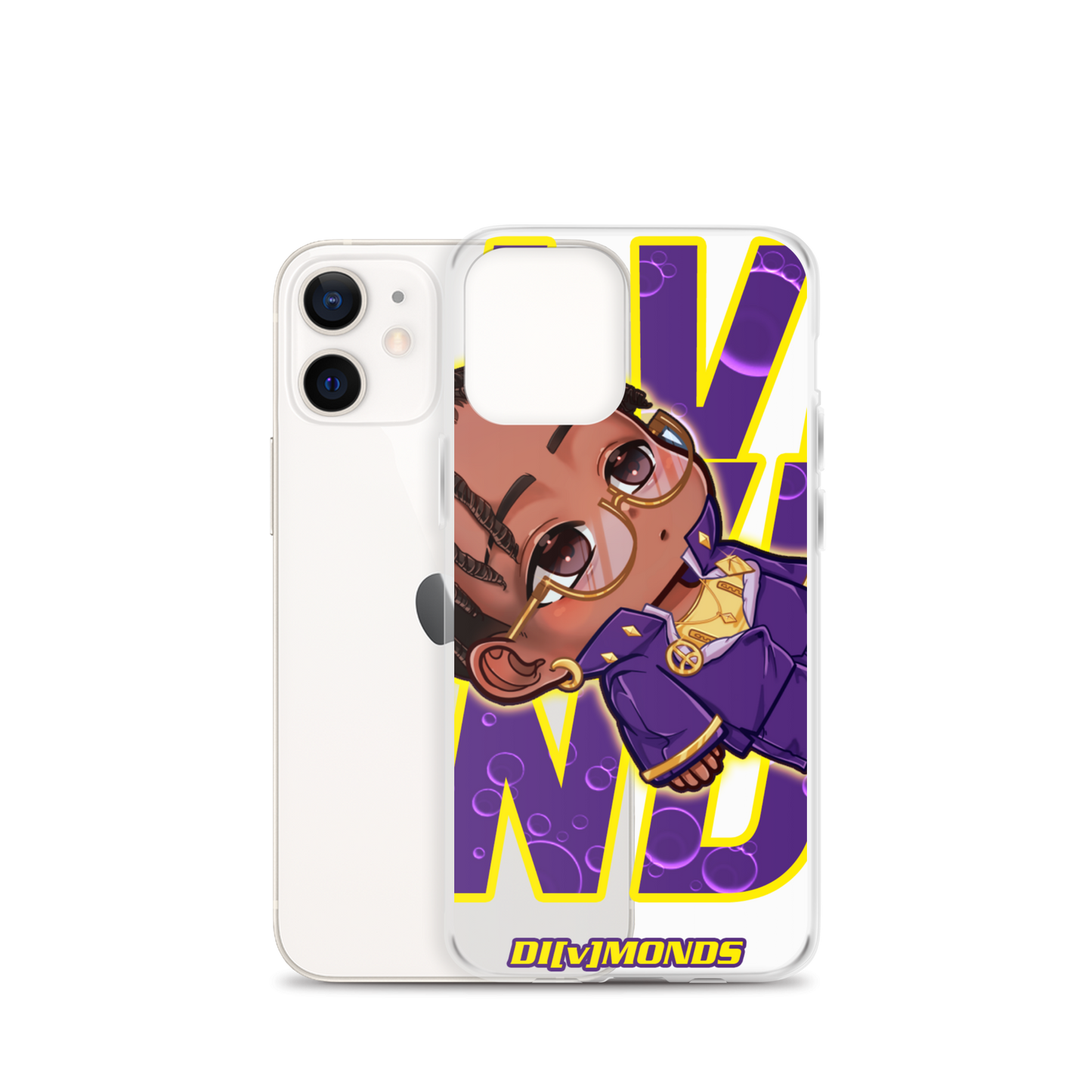 SHINING DIVMOND - Clear Case for iPhone®