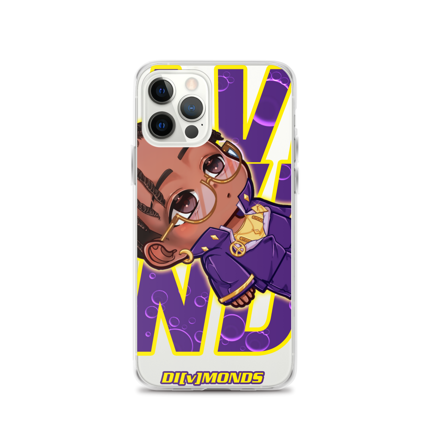 SHINING DIVMOND - Clear Case for iPhone®