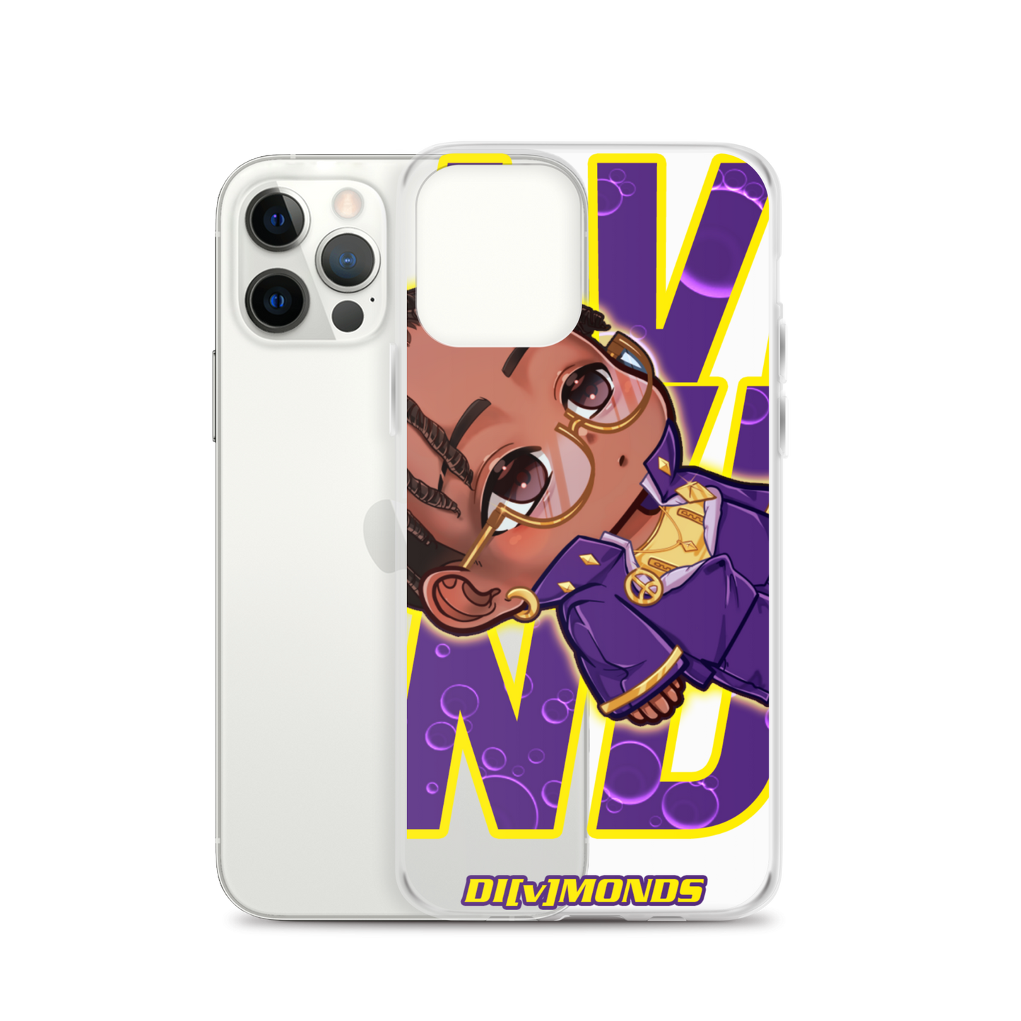 SHINING DIVMOND - Clear Case for iPhone®