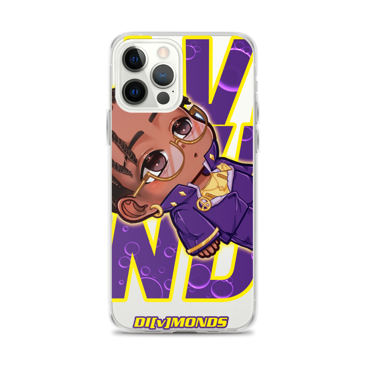 SHINING DIVMOND - Clear Case for iPhone®