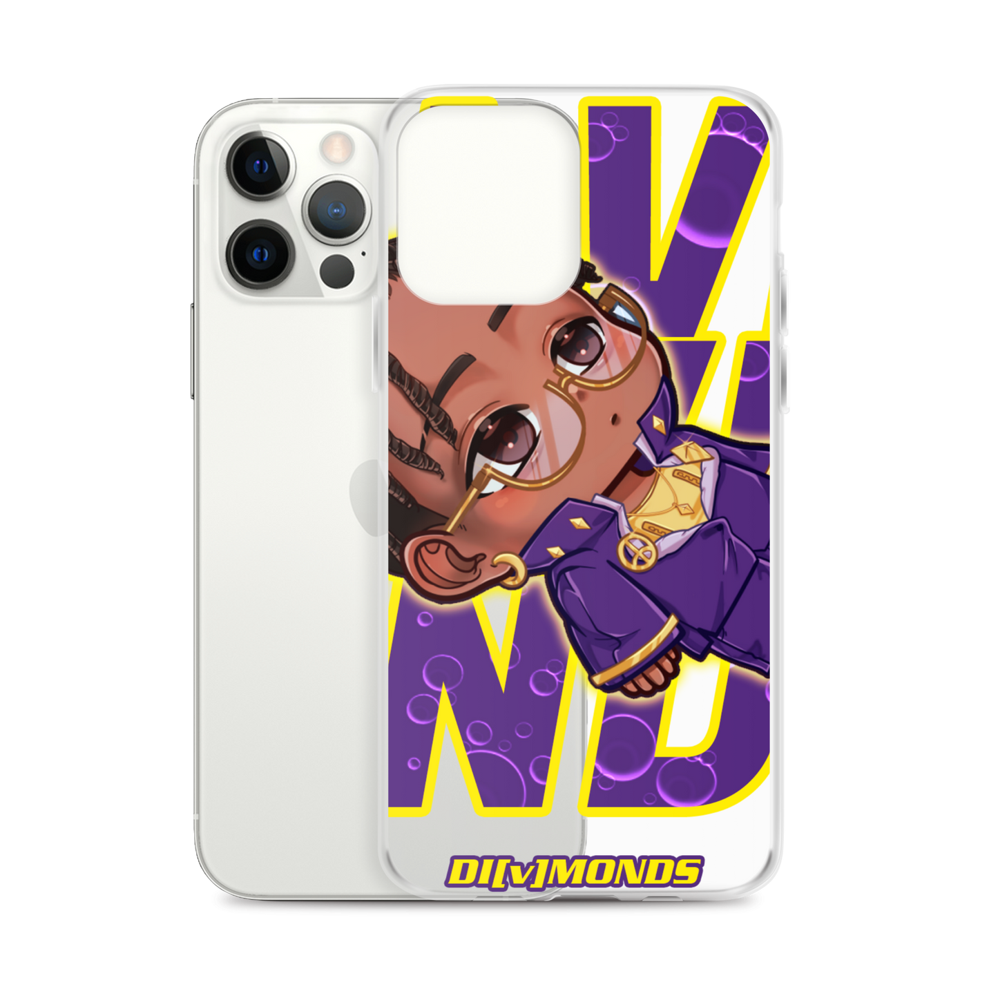 SHINING DIVMOND - Clear Case for iPhone®