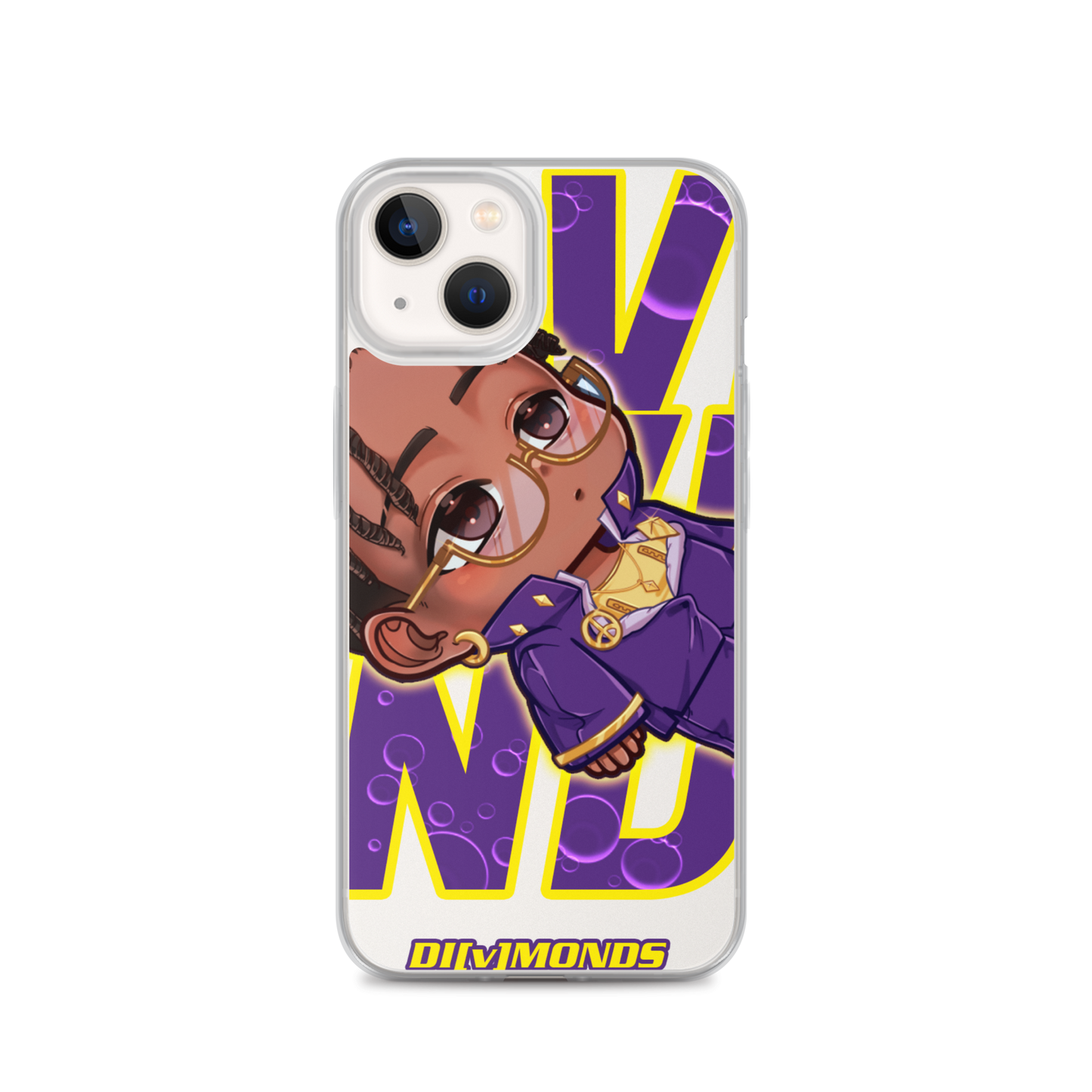 SHINING DIVMOND - Clear Case for iPhone®