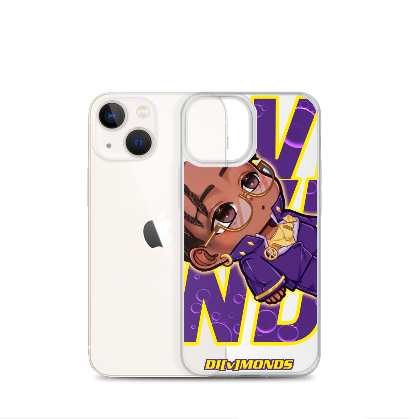 SHINING DIVMOND - Clear Case for iPhone®