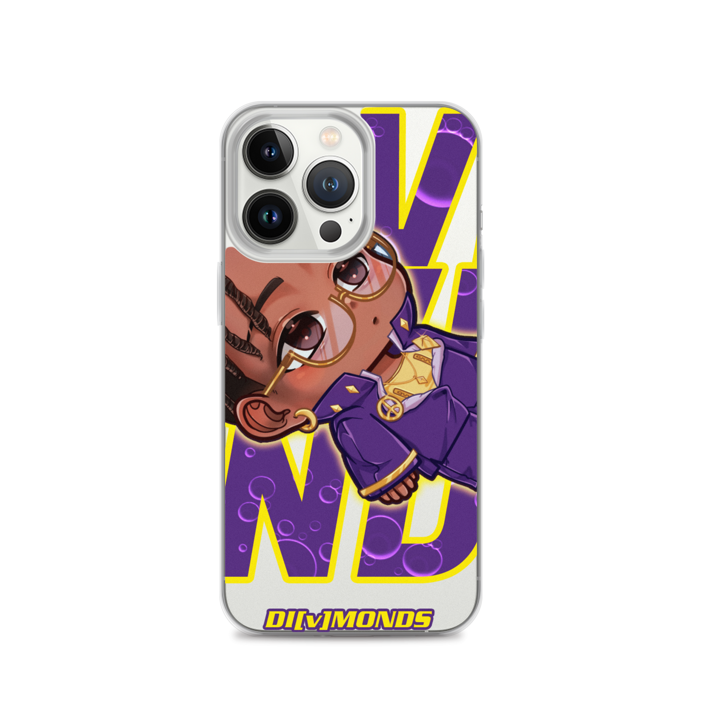 SHINING DIVMOND - Clear Case for iPhone®