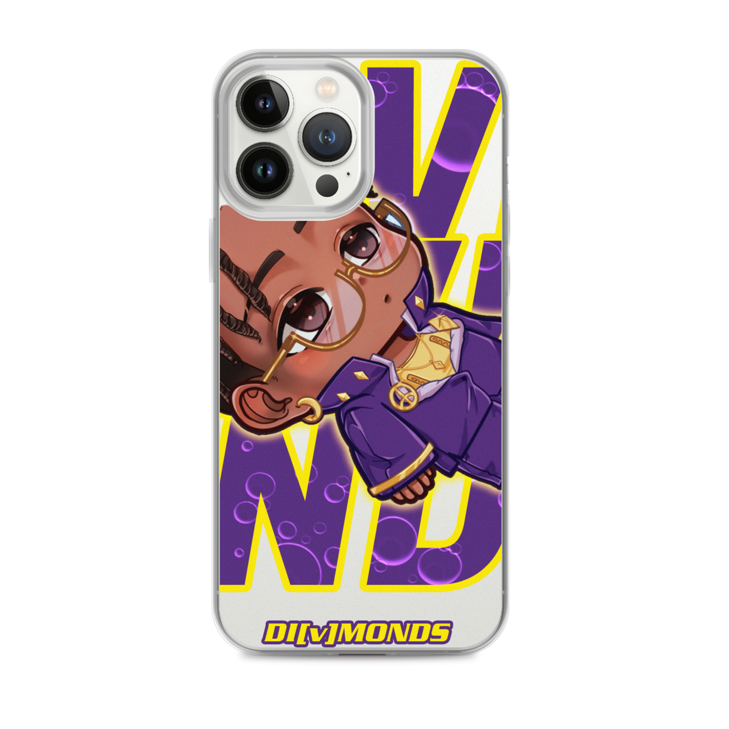 SHINING DIVMOND - Clear Case for iPhone®