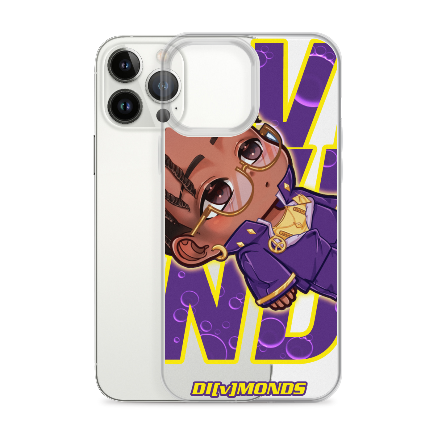 SHINING DIVMOND - Clear Case for iPhone®