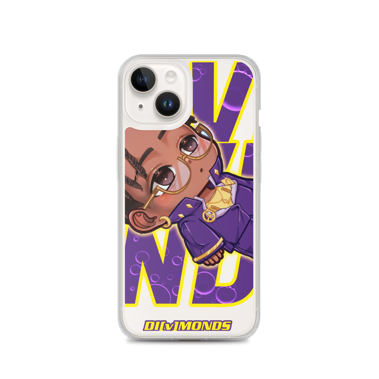 SHINING DIVMOND - Clear Case for iPhone®