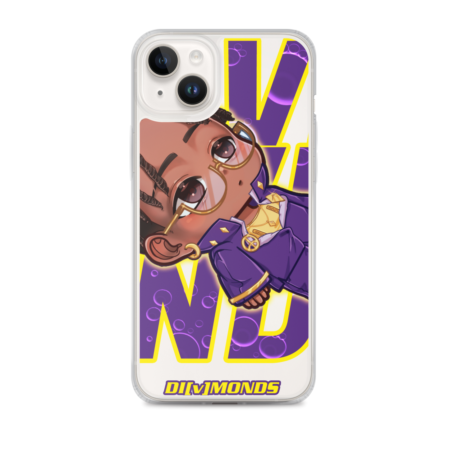 SHINING DIVMOND - Clear Case for iPhone®