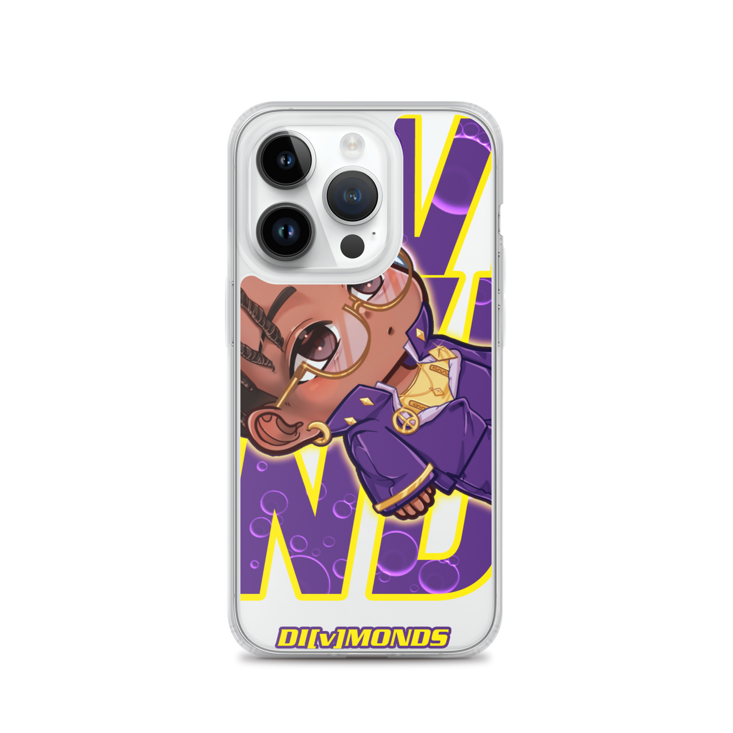 SHINING DIVMOND - Clear Case for iPhone®