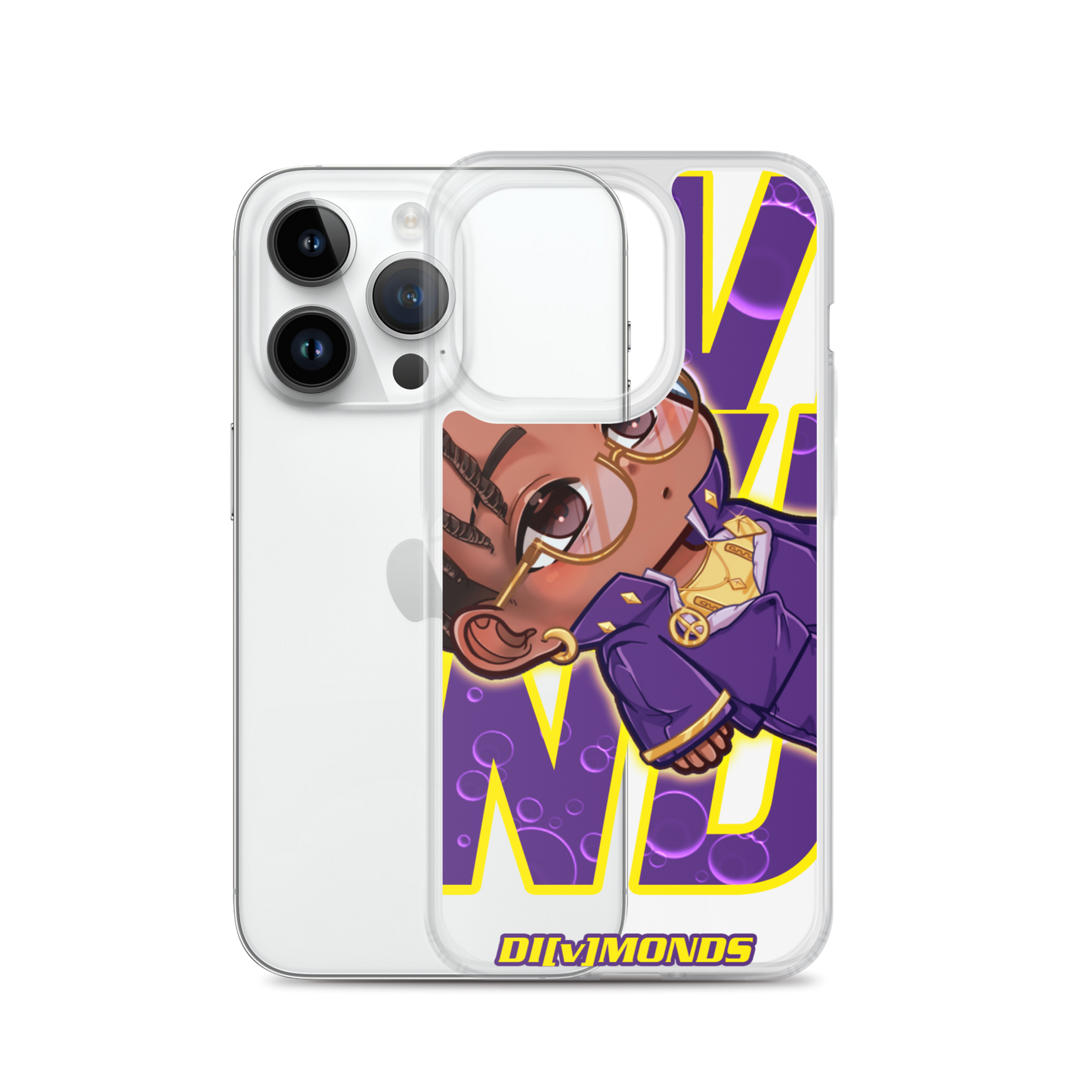 SHINING DIVMOND - Clear Case for iPhone®