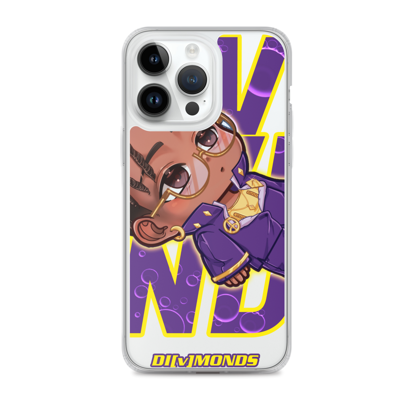 SHINING DIVMOND - Clear Case for iPhone®