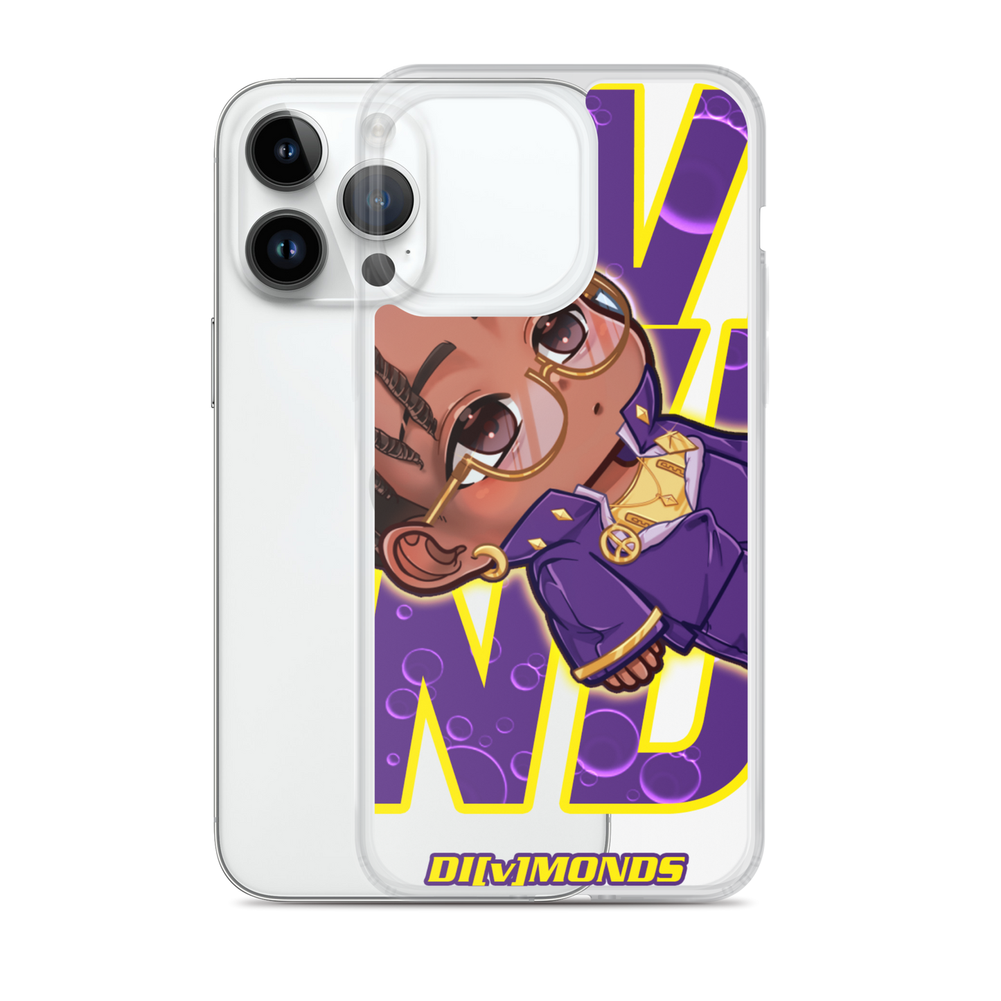 SHINING DIVMOND - Clear Case for iPhone®