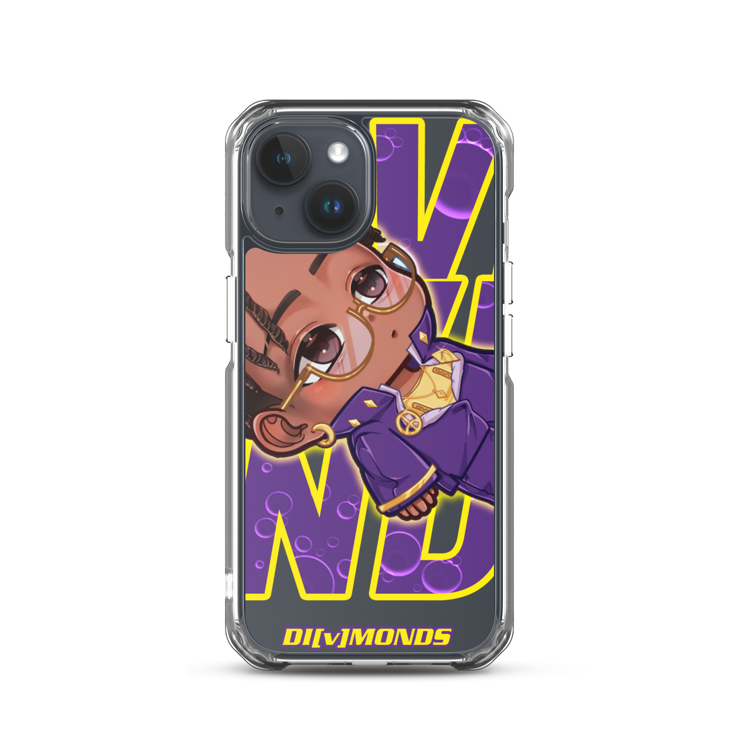 SHINING DIVMOND - Clear Case for iPhone®