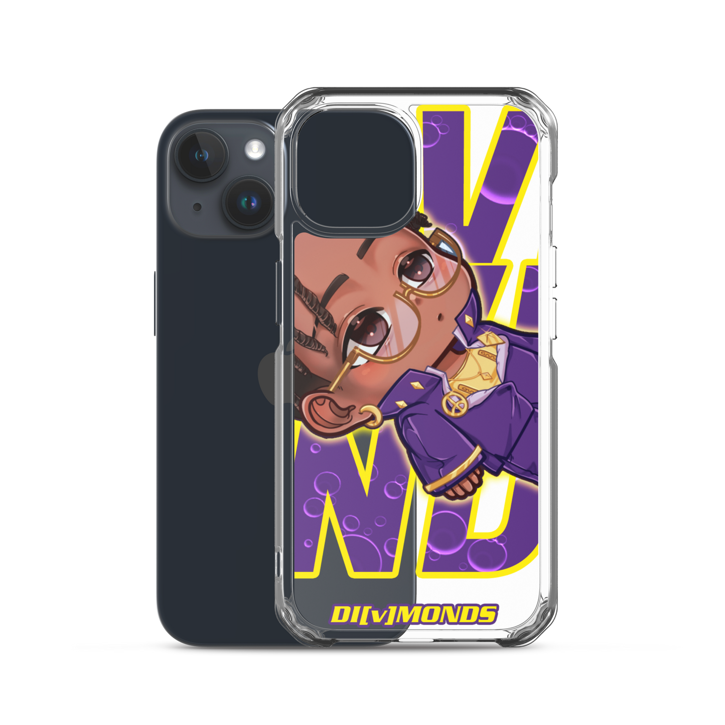 SHINING DIVMOND - Clear Case for iPhone®