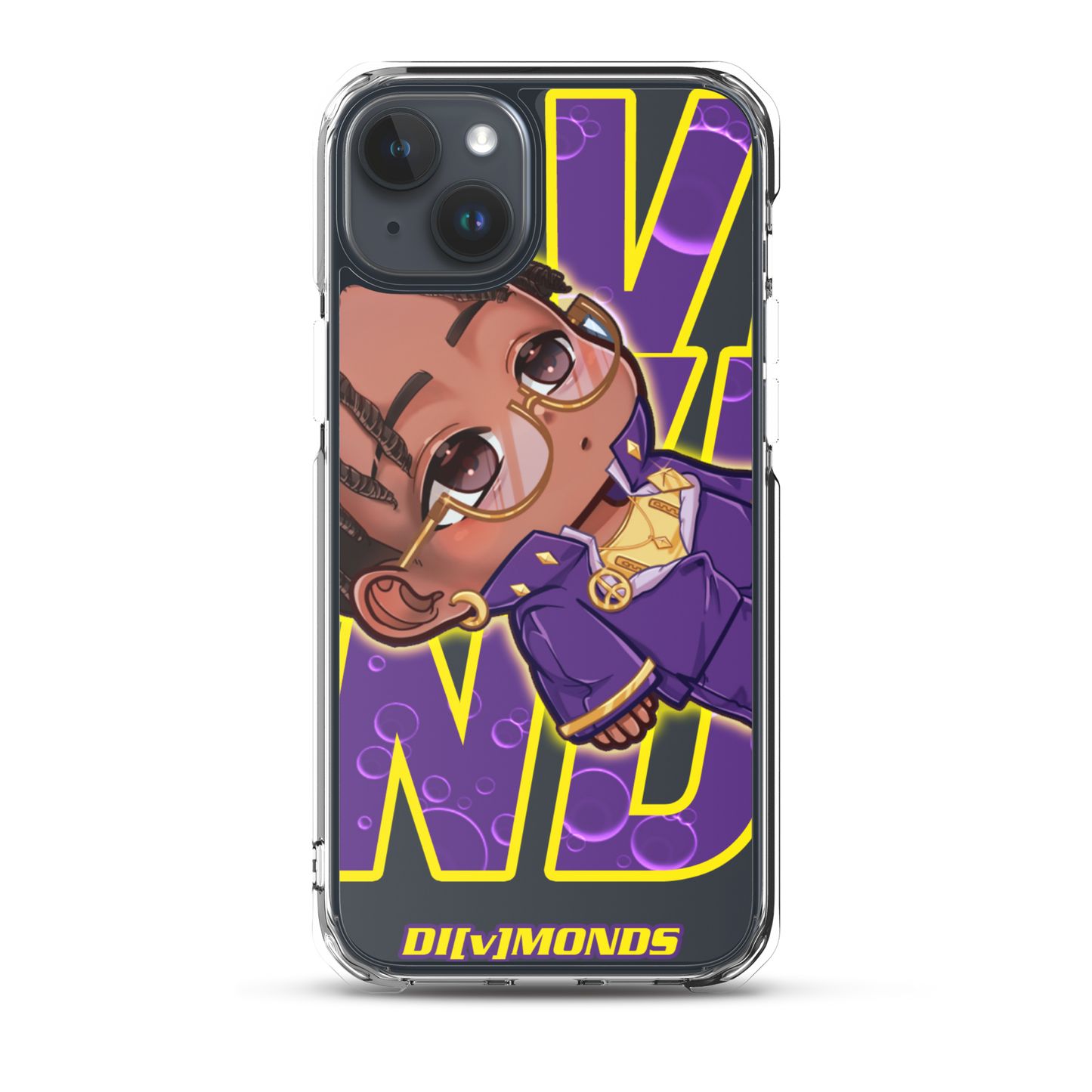 SHINING DIVMOND - Clear Case for iPhone®