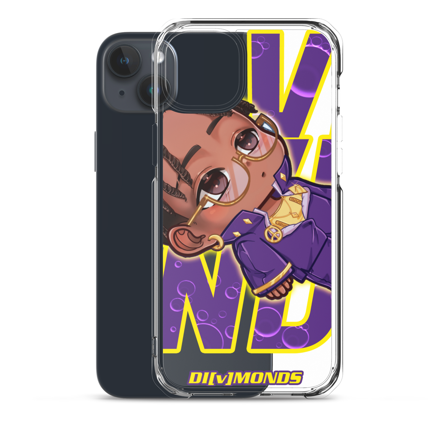 SHINING DIVMOND - Clear Case for iPhone®