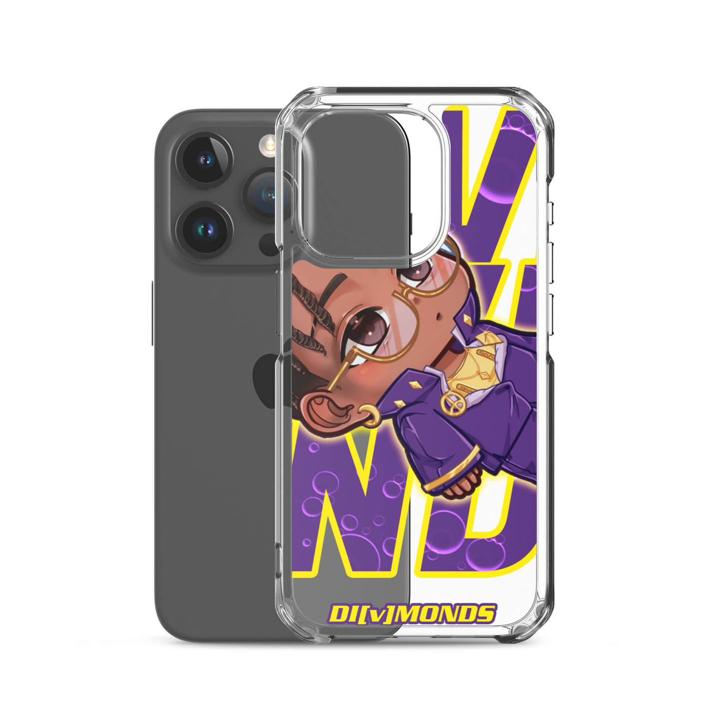 SHINING DIVMOND - Clear Case for iPhone®