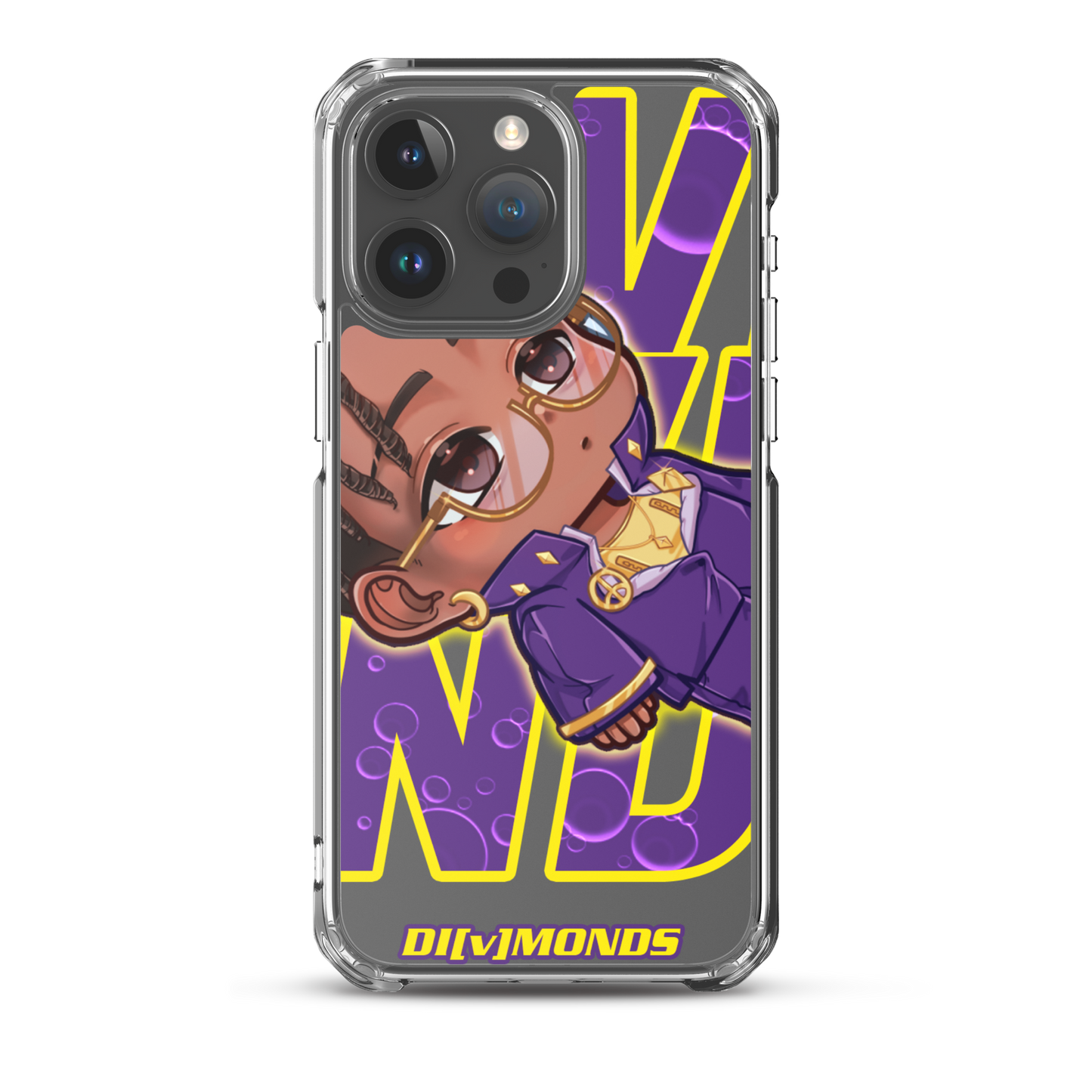 SHINING DIVMOND - Clear Case for iPhone®