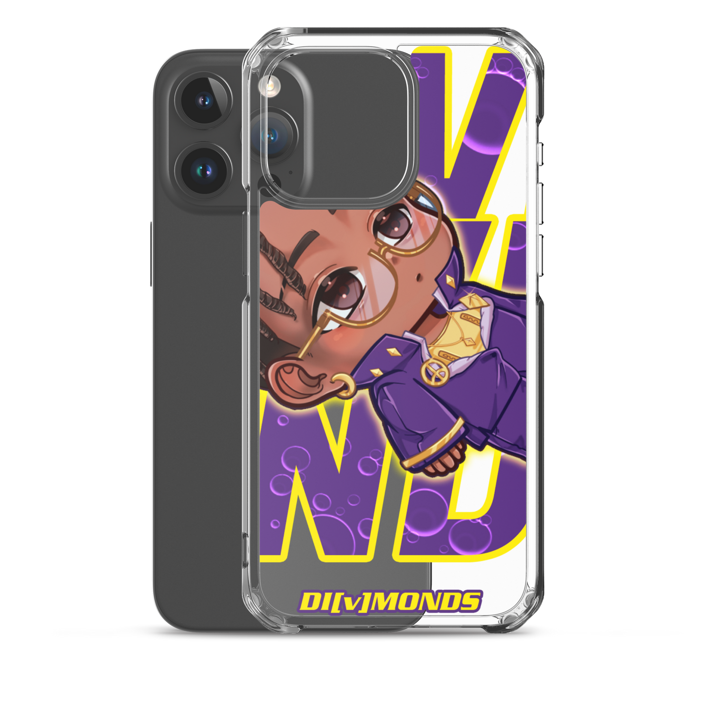 SHINING DIVMOND - Clear Case for iPhone®