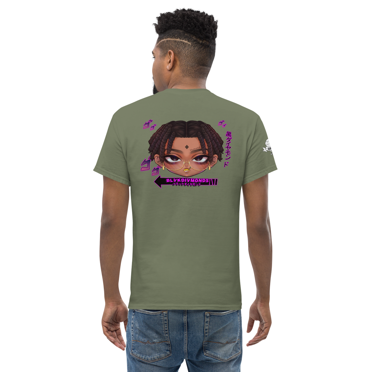 DIVMOND HEAD- POCKET TEE - COLORS