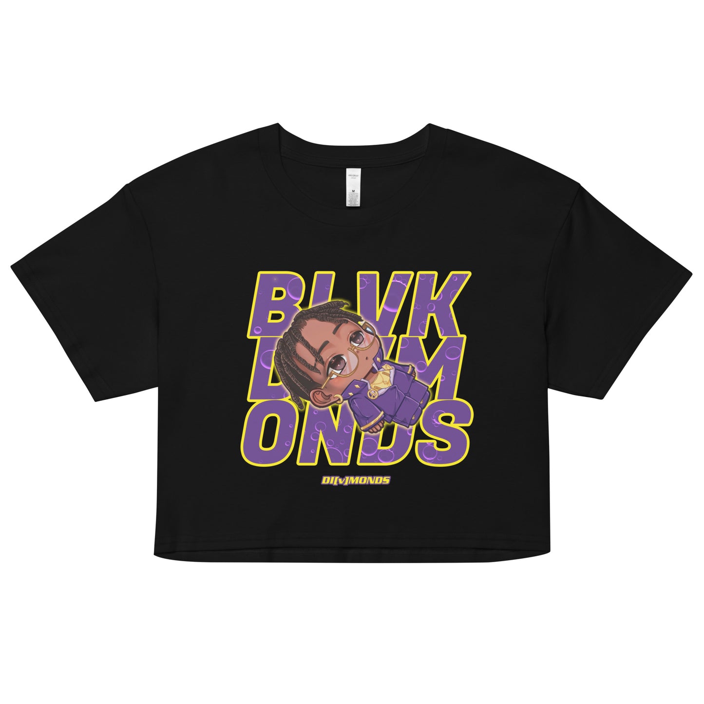 SHINING DIVMOND - Women's Crop Top