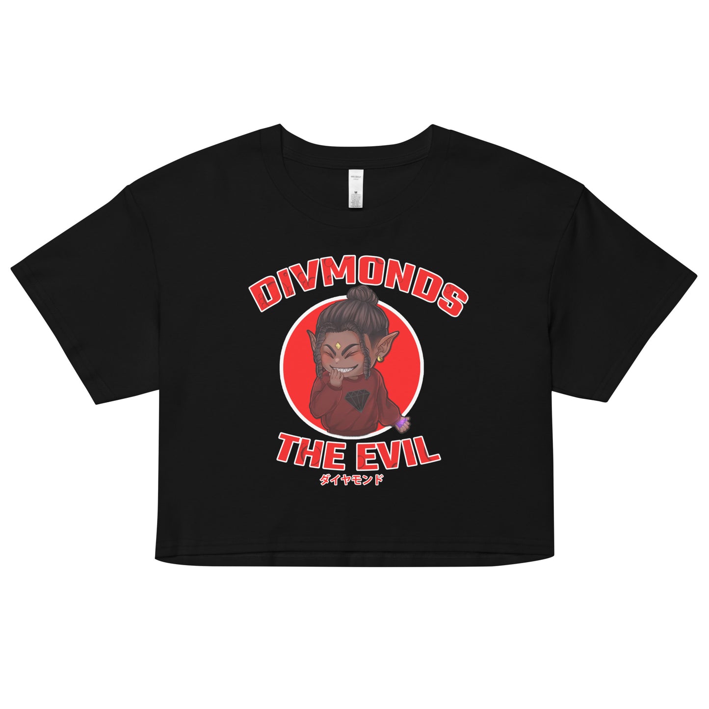 DIVMONDS THE EVIL - Women's Crop Top
