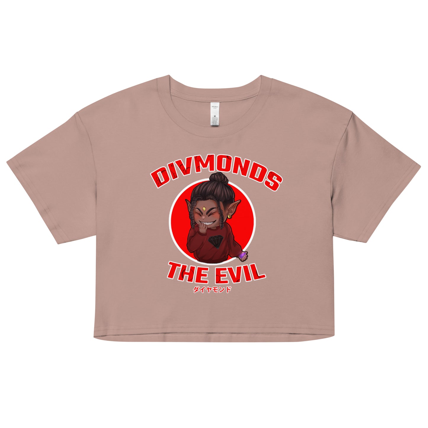 DIVMONDS THE EVIL - Women's Crop Top