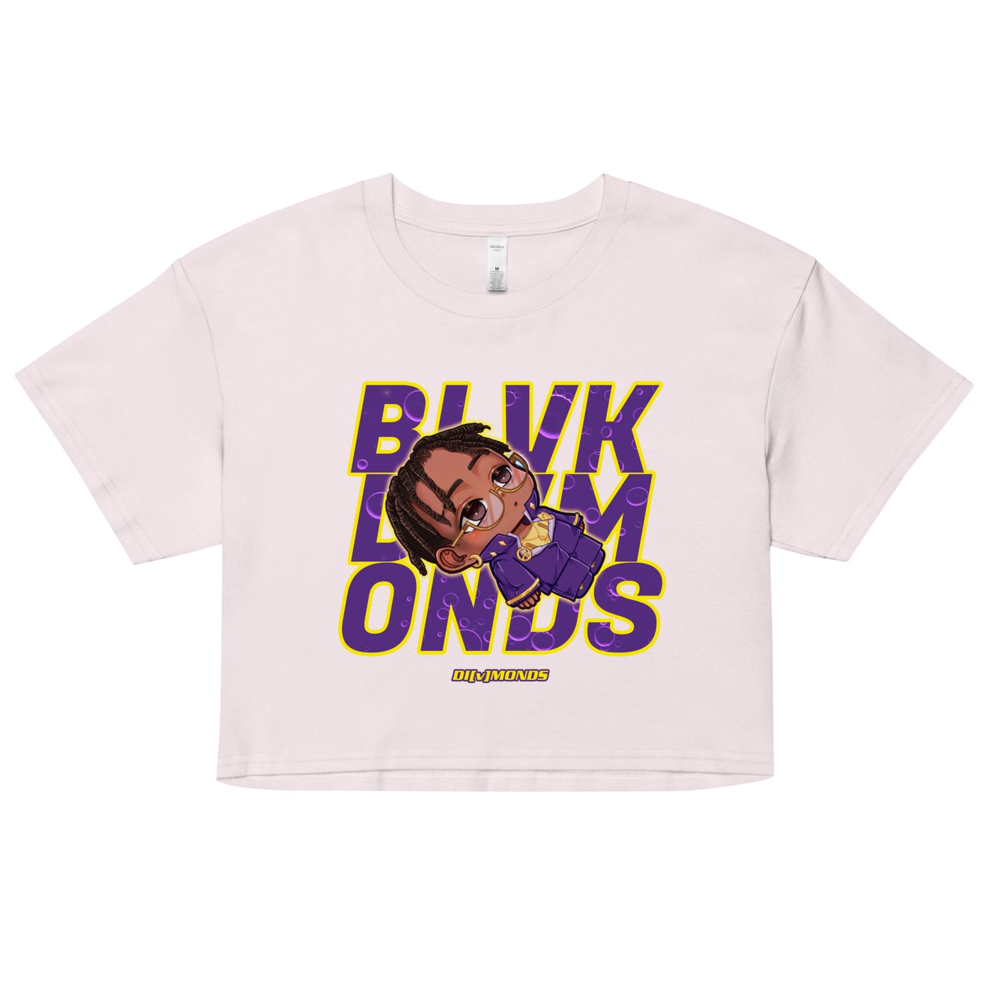 SHINING DIVMOND - Women's Crop Top